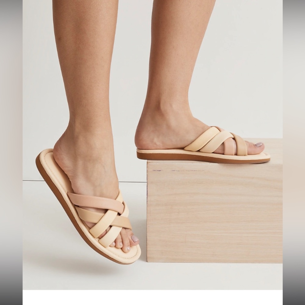Madewell The Leeandra Slide Sandal New